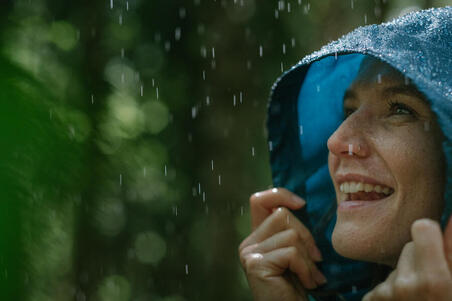 Дощовик жіночий Raincut для туризму синій