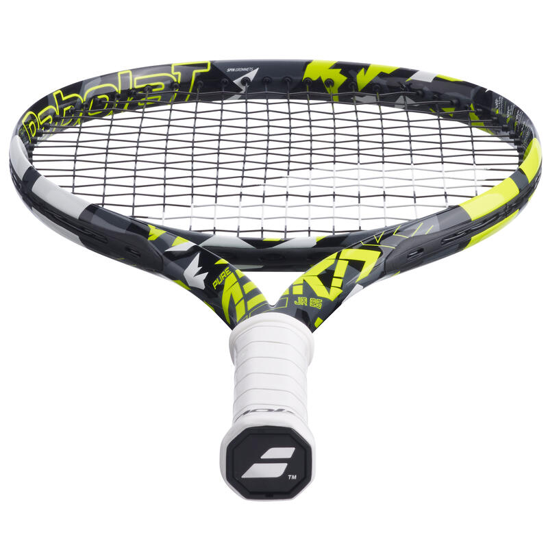 Gyerek teniszütő Pure Aero 25", fekete, sárga