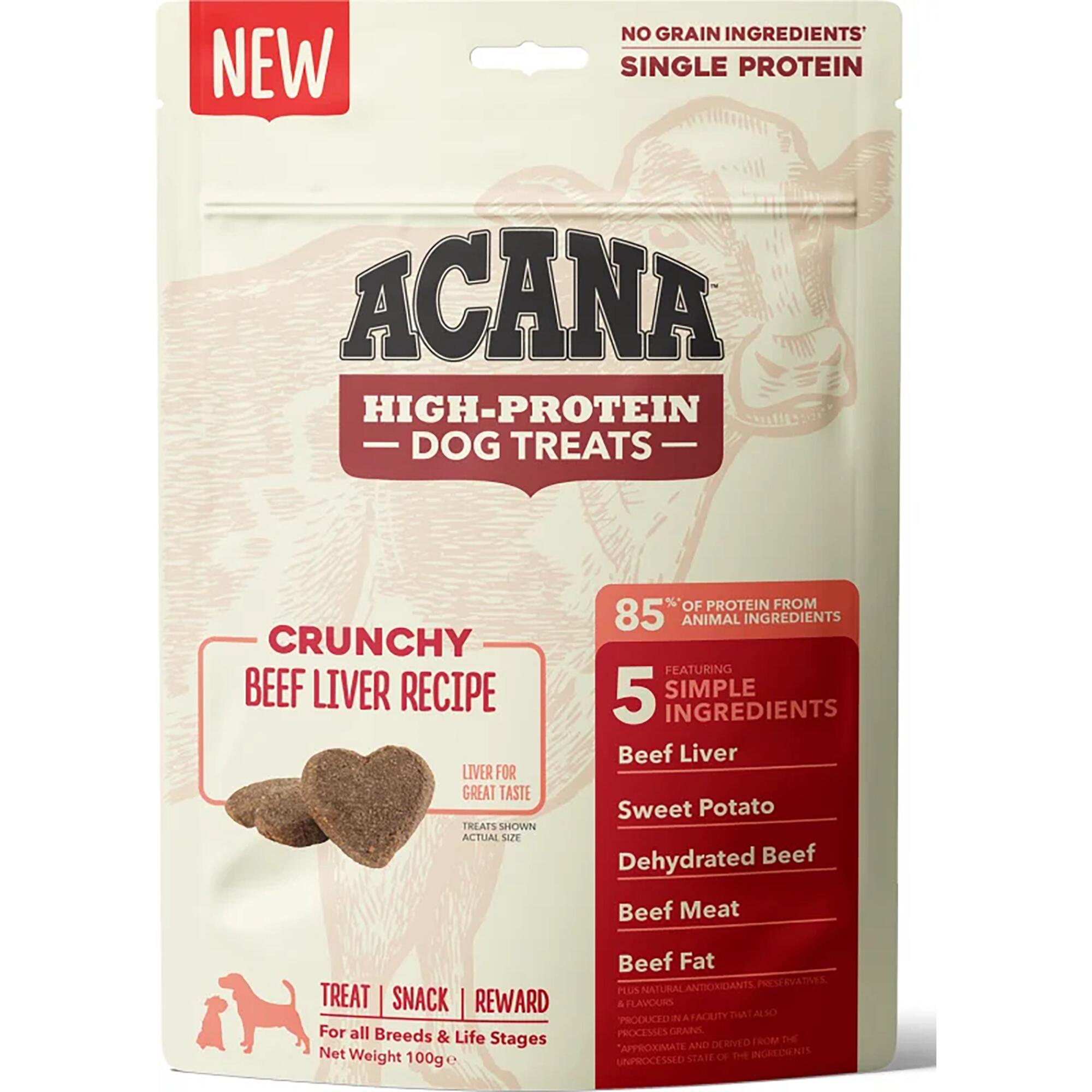 Decathlon Snack cane ACANA manzo senza cereali 100 g Acana