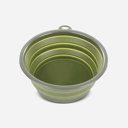 Collapsible travel bowl for dogs Khaki