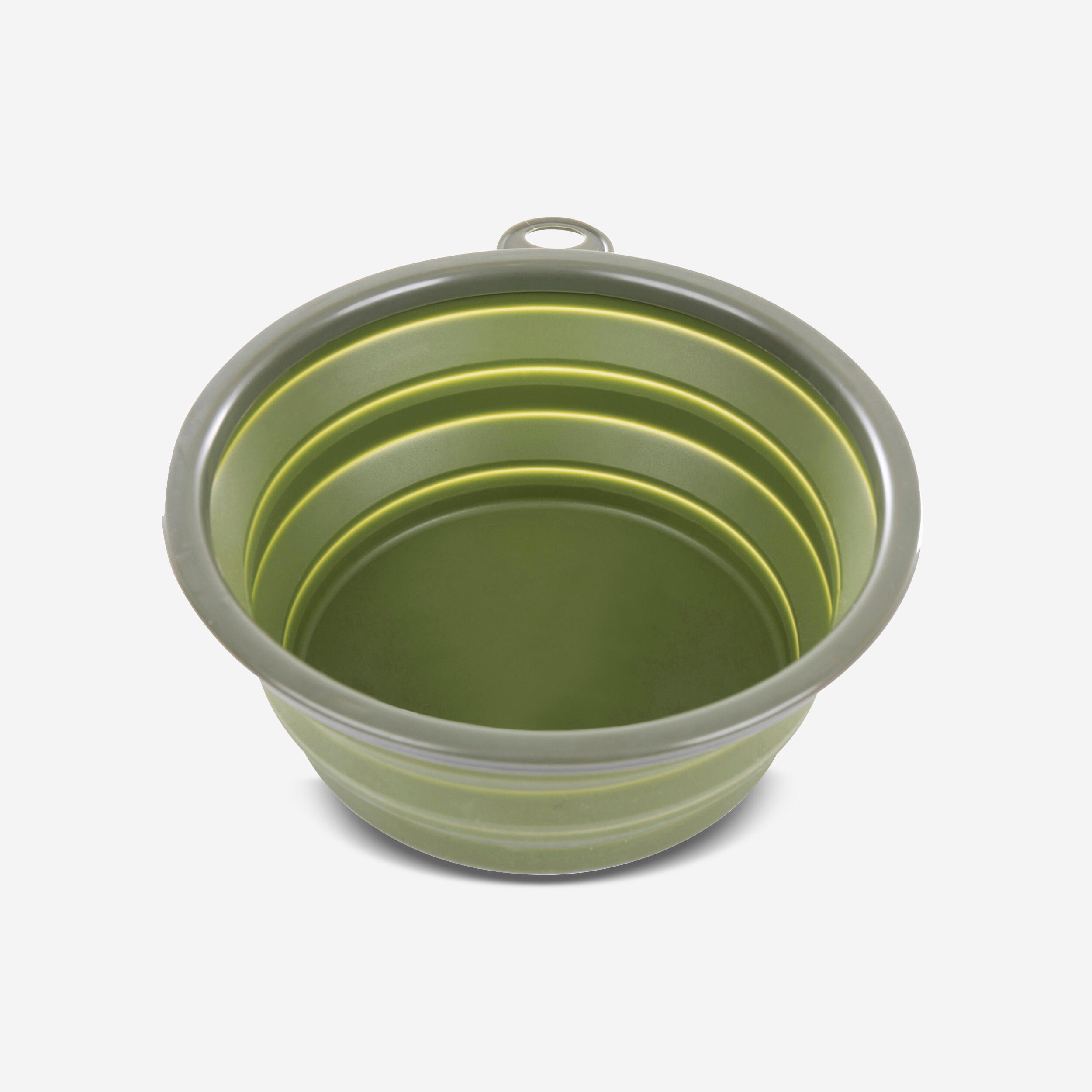 Retractable travel bowl for dogs Khaki