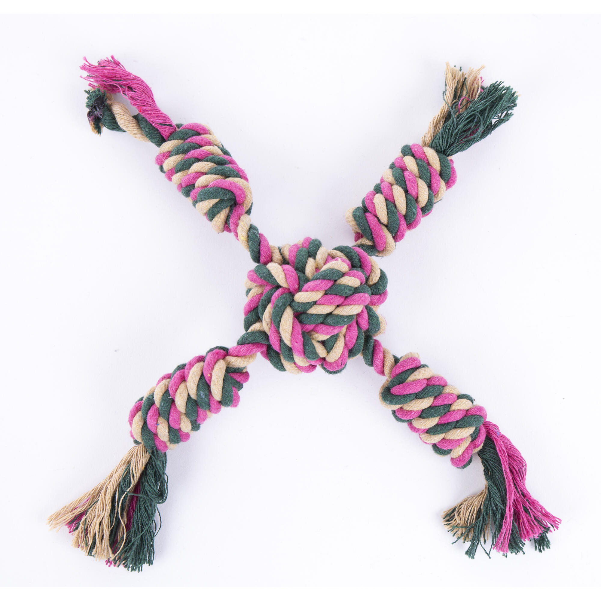 Giocattolo cane corda stella 33 cm 4/4