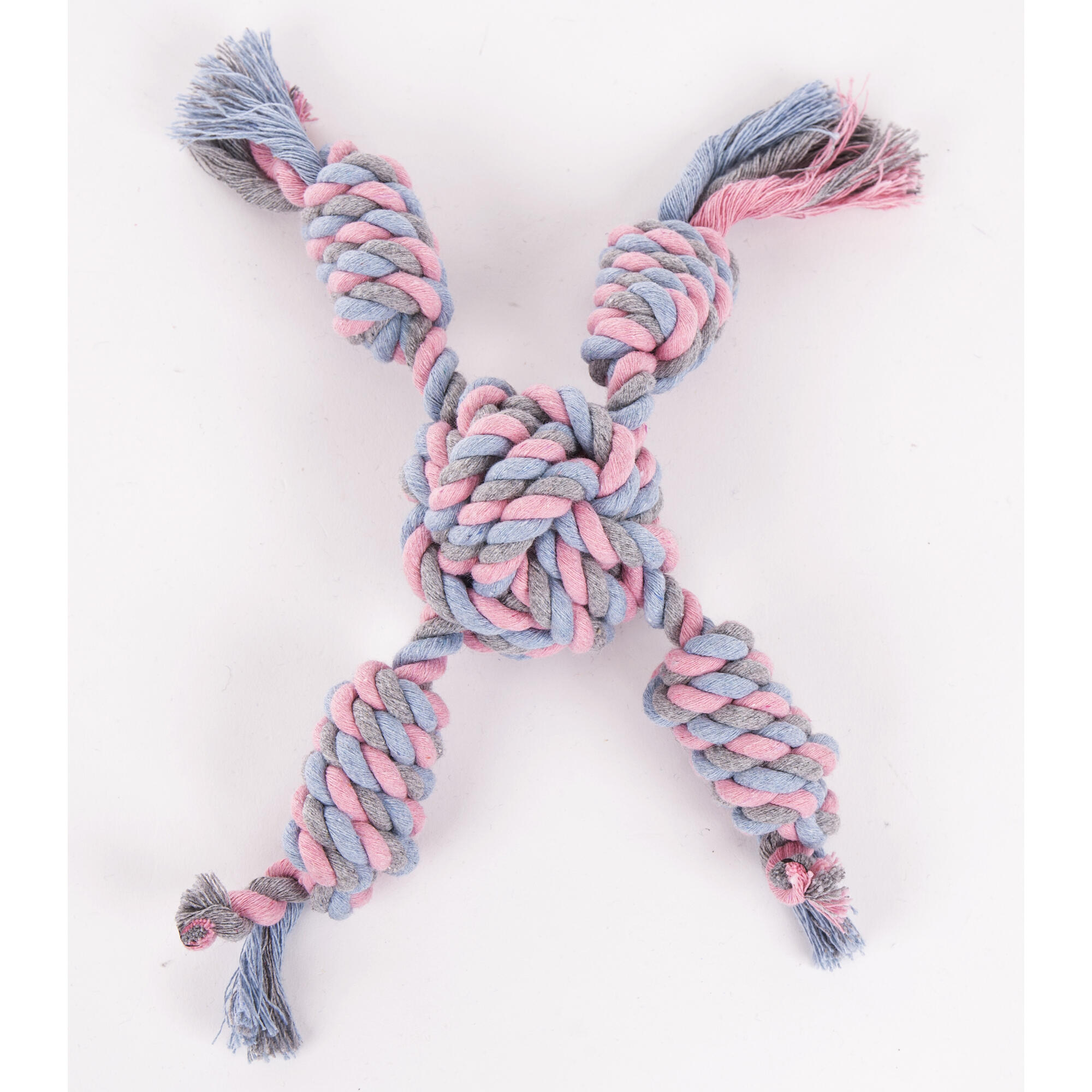Giocattolo cane corda stella 33 cm 3/4