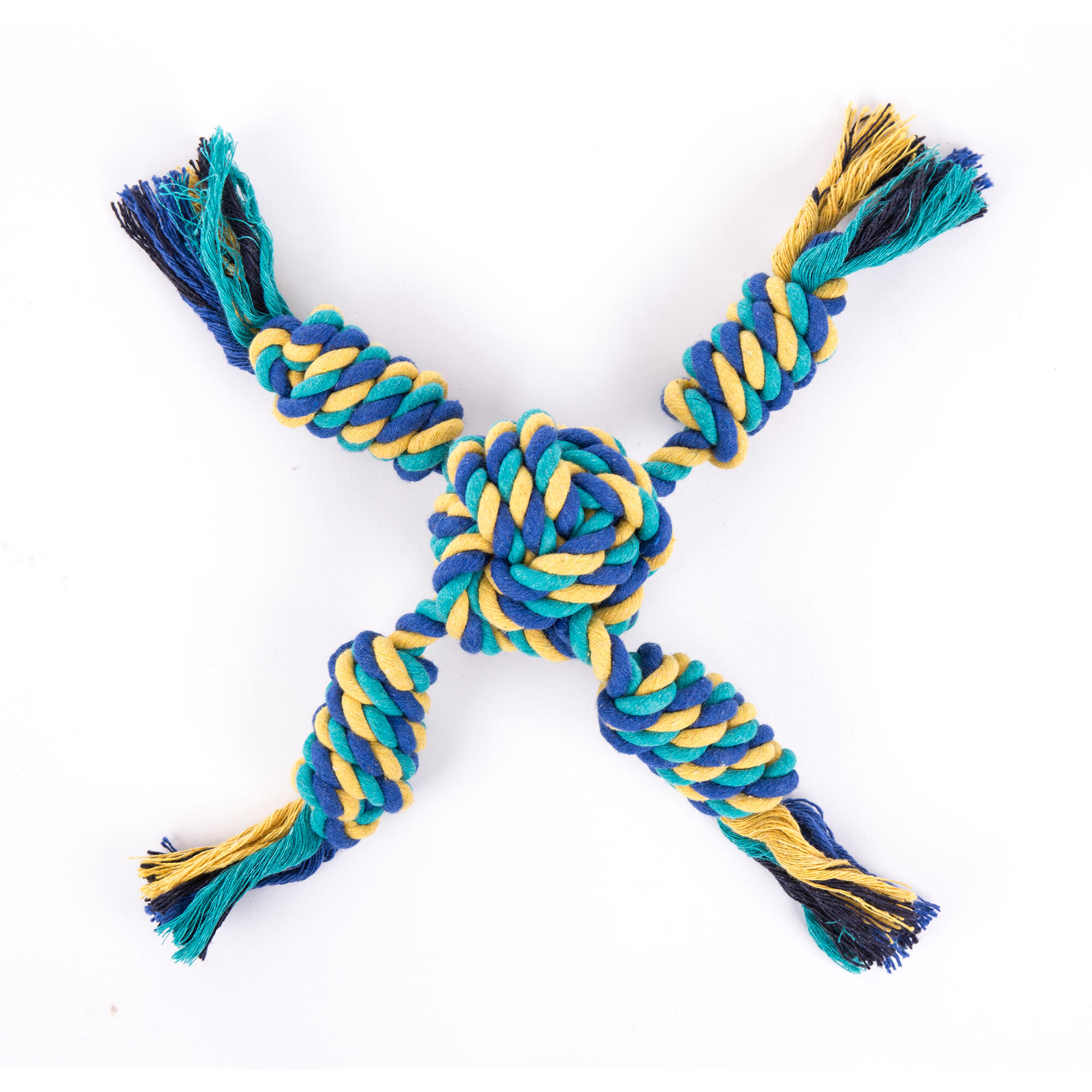 Giocattolo cane corda stella 33 cm 2/4