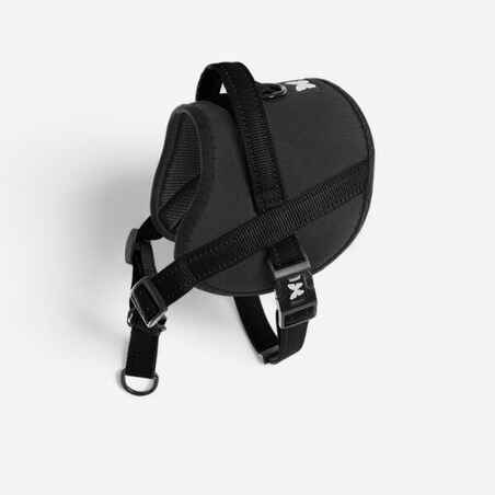 ARKA Hop & Stop dog harness black.