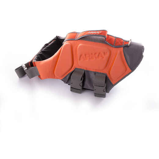 
      ARKA life jacket for dogs, red.
  