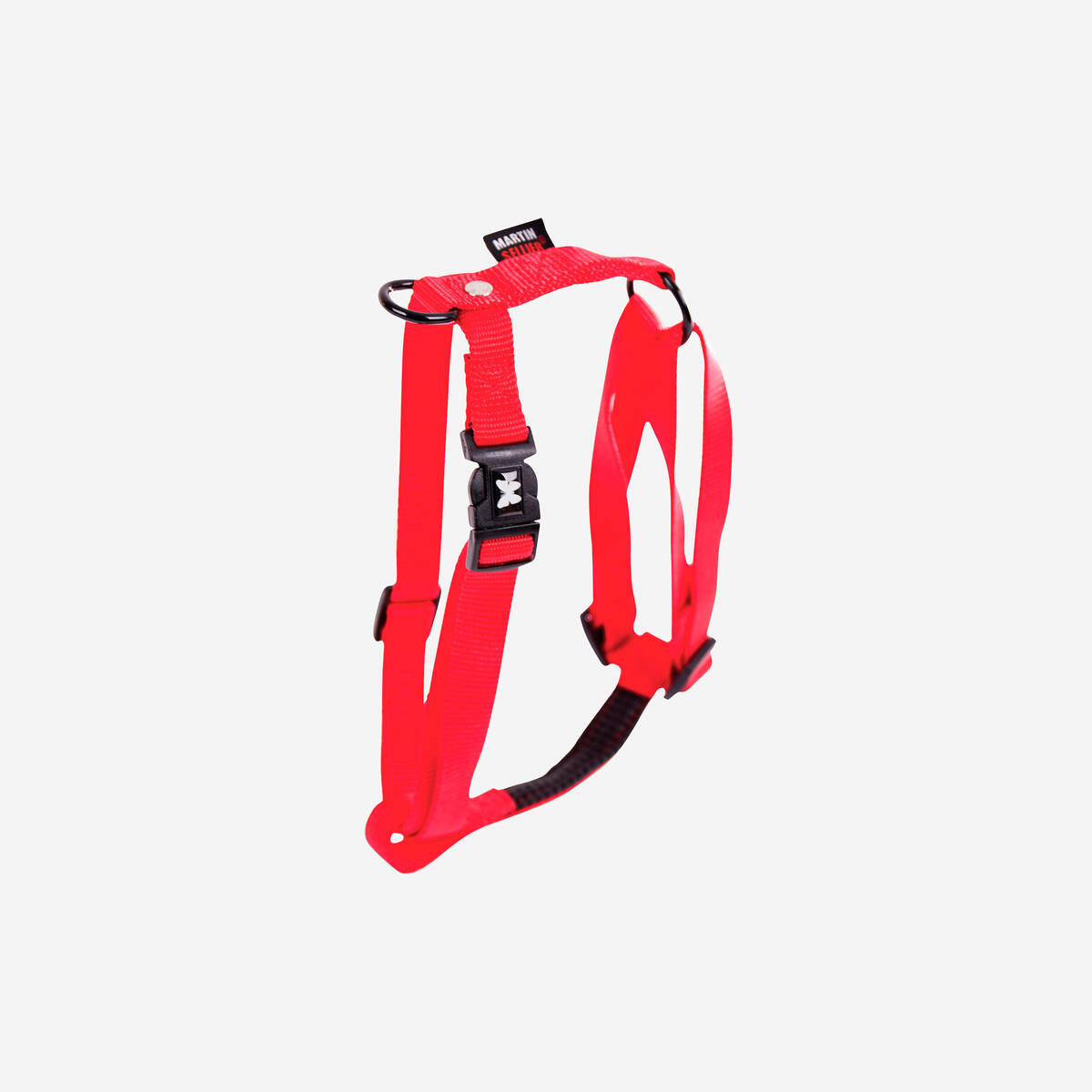 Harnais pour chien confort, rouge