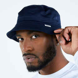 Adults’ Sailing boat hat 100 - Navy blue cotton