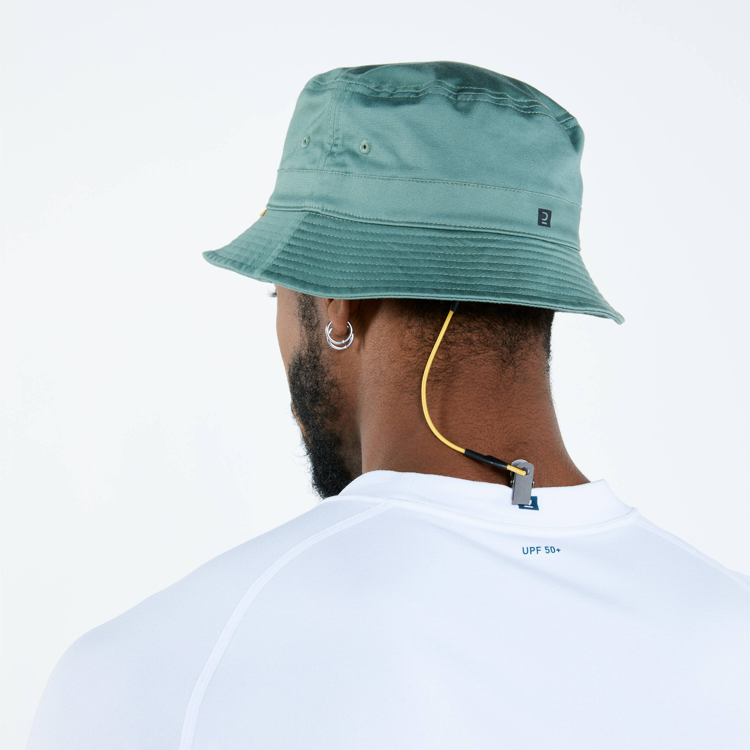 Adults’ Sailing boat hat 100 Khaki cotton -  3