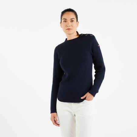 Women's Sailing Pullover - Navy Blue