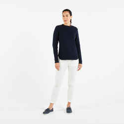 Women's Sailing Pullover - Navy Blue