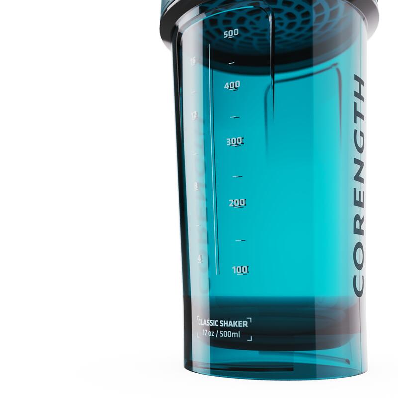 Shaker para proteína de 500ml Corength - Decathlon