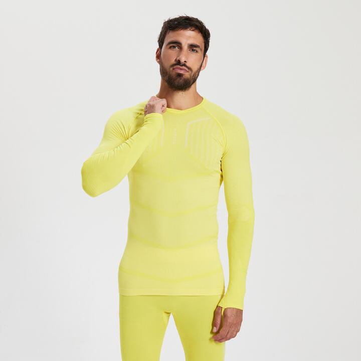 SOUSVETEMENT THERMIQUE HAUT MANCHES LONGUES ADULTE KEEPDRY 500 KIPSTA Decathlon