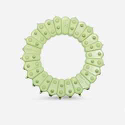 Dental nubbed ring 100% natural rubber for dogs.