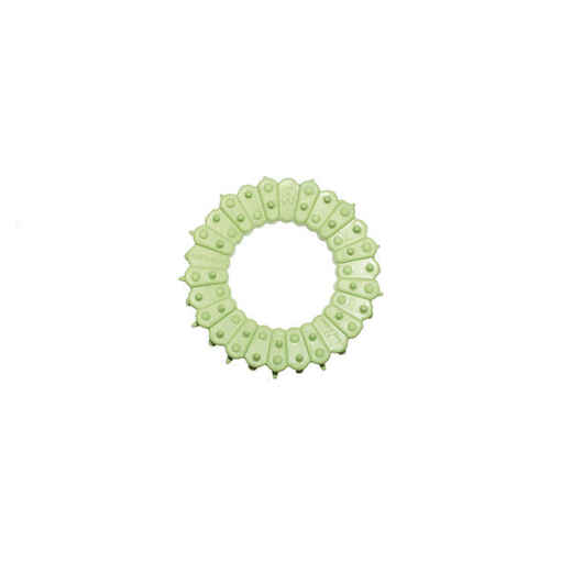 
      Dental nubbed ring 100% natural rubber for dogs.
  