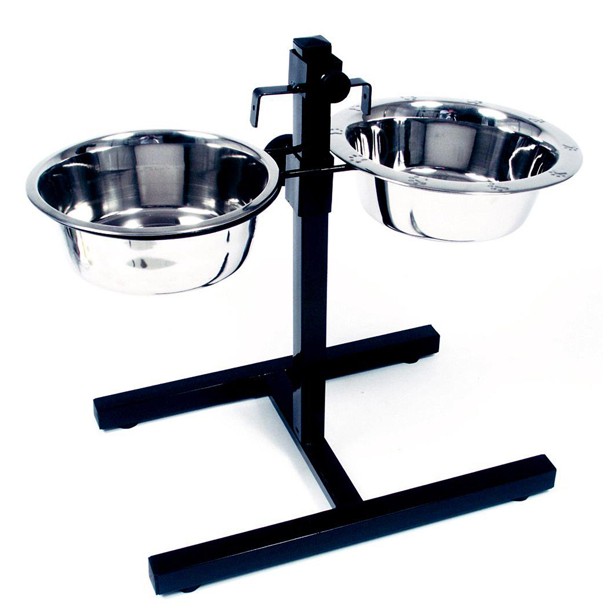 Metal dog bowl clearance stand