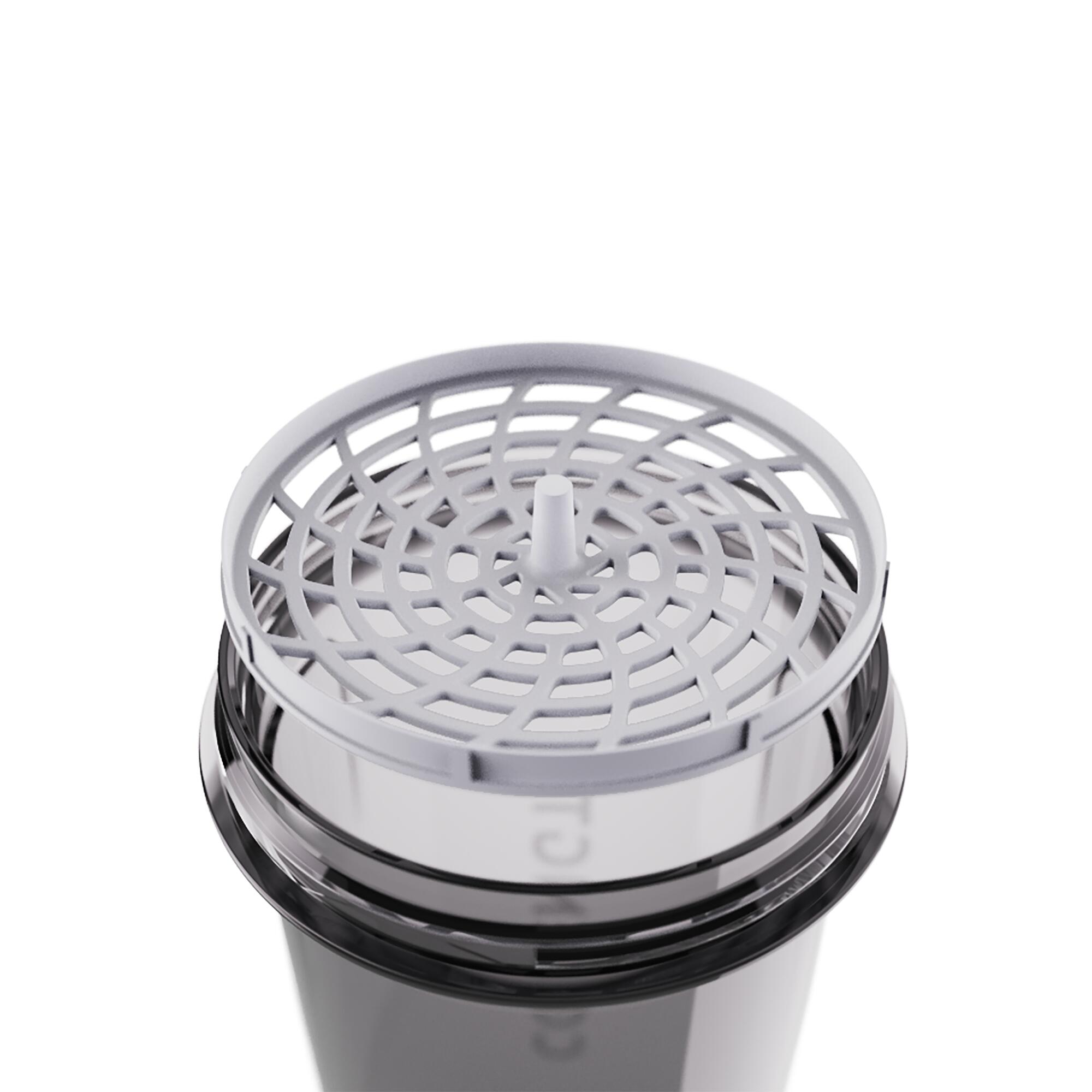 Maxi Shaker 700ml, Leak-Proof Cap with Double Click, Eco Material,Black