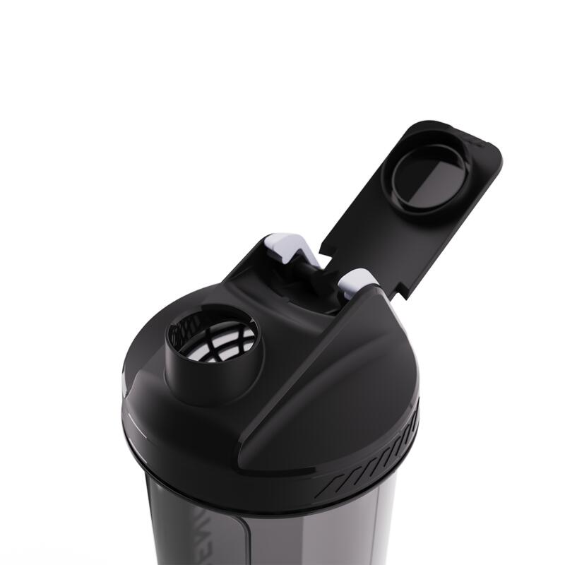 MAXI SHAKER DE MUSCULAÇÃO 700ML PRETO