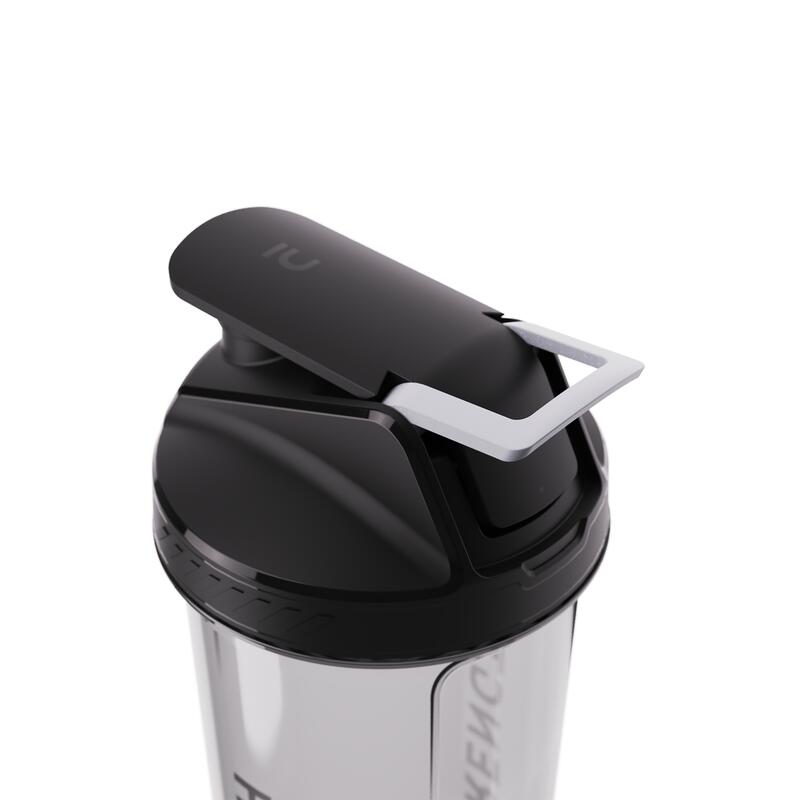 SHAKER CLÁSSICO DE MUSCULAÇÃO 500 ml PRETO