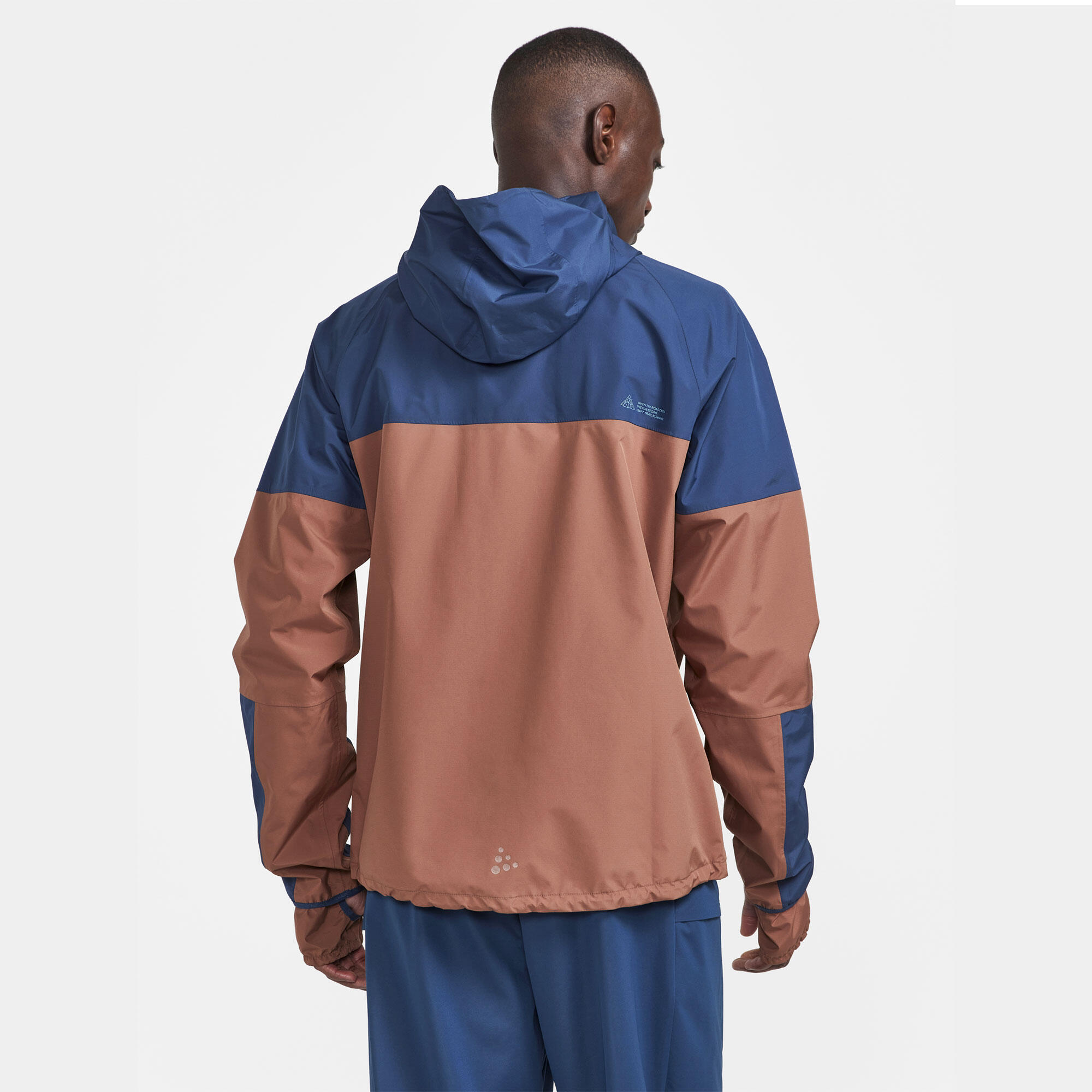 Laufjacke Herren wasserabweisend Craft - Pro Trail Hydro zweifarbig 2/5