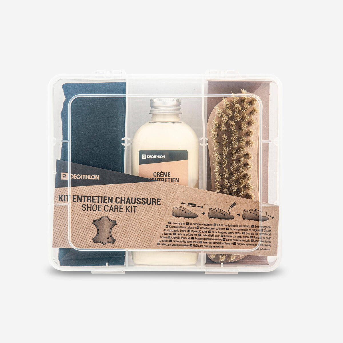 KIT ENTRETIEN CHAUSSURE ET CUIR ESSENTIAL