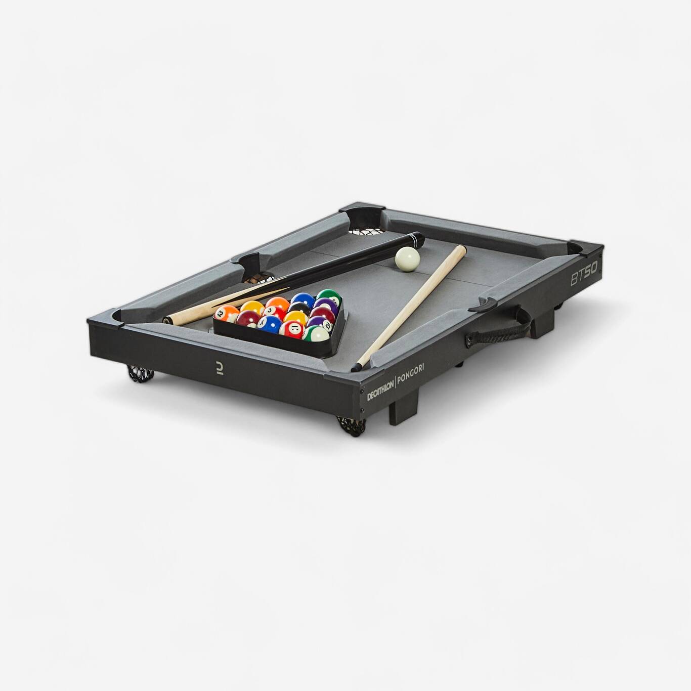 ក្តារបុកប៊ីយ៉ា Mini Billiards BT 50 ពណ៌ប្រផេះ 