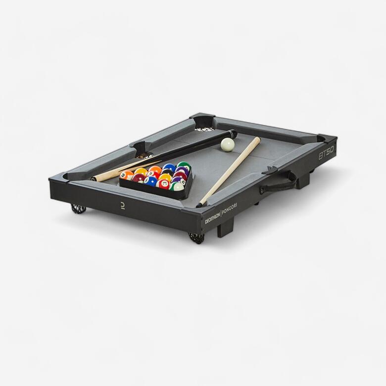 Snooker & Pool Tables Billiard, Mini Pool Decathlon