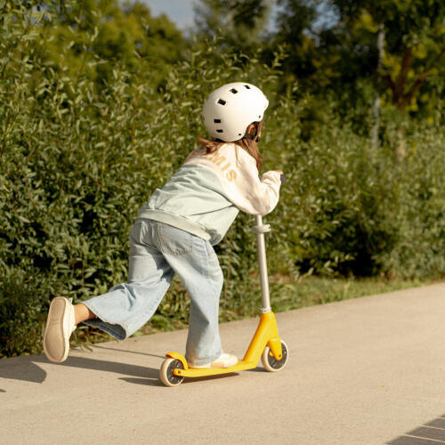 TROTTINETTE ENFANT L500 JAUNE