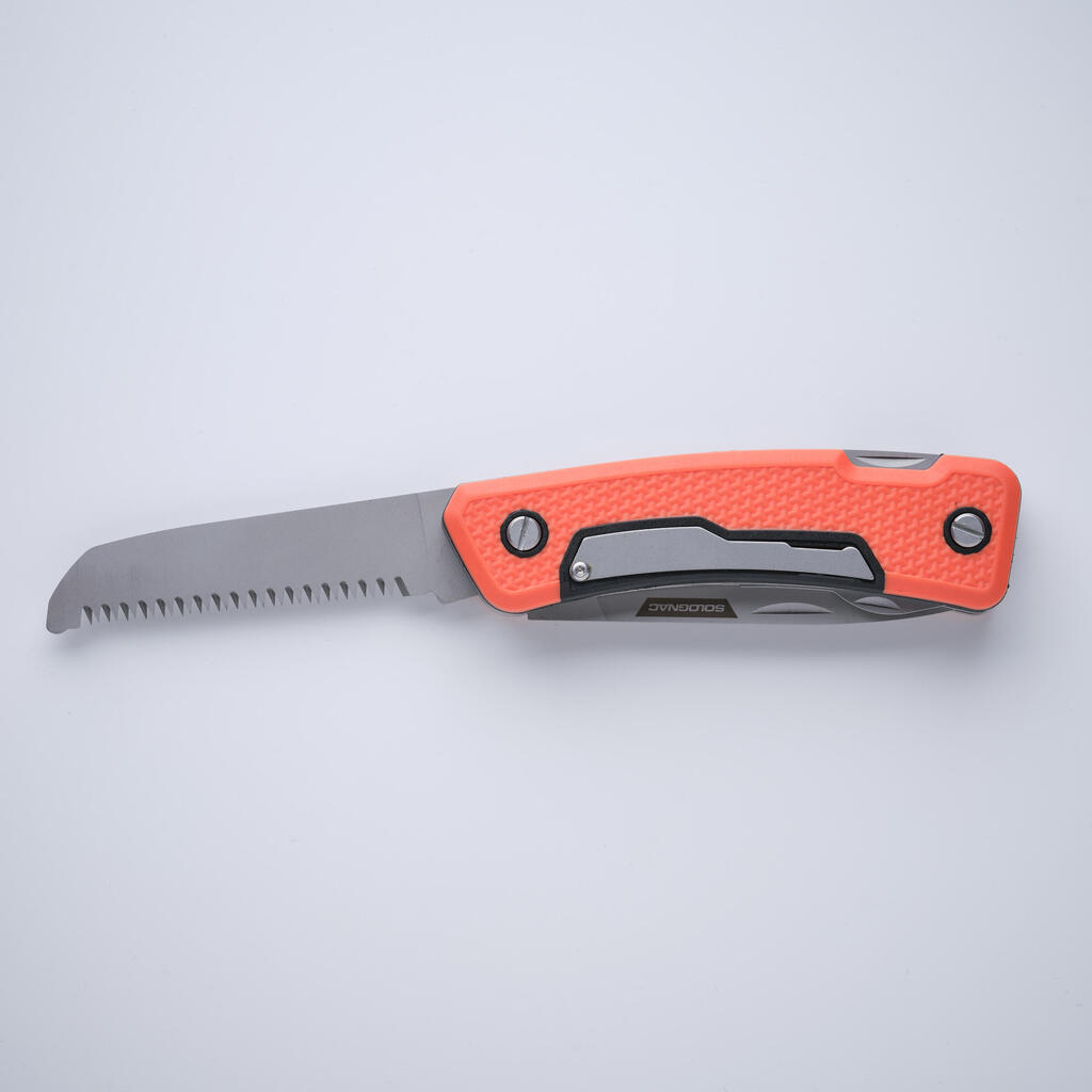 Многофункционален нож за лов X7, оранжев