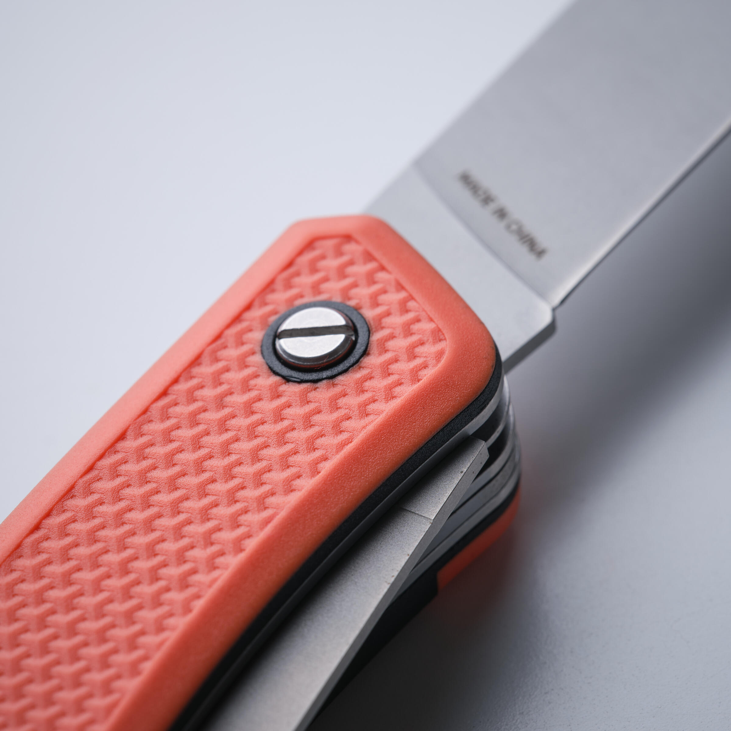 X7 Orange multifunction hunting knife