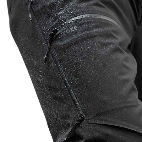 MEN’S SKI TROUSERS FR100 - BLACK