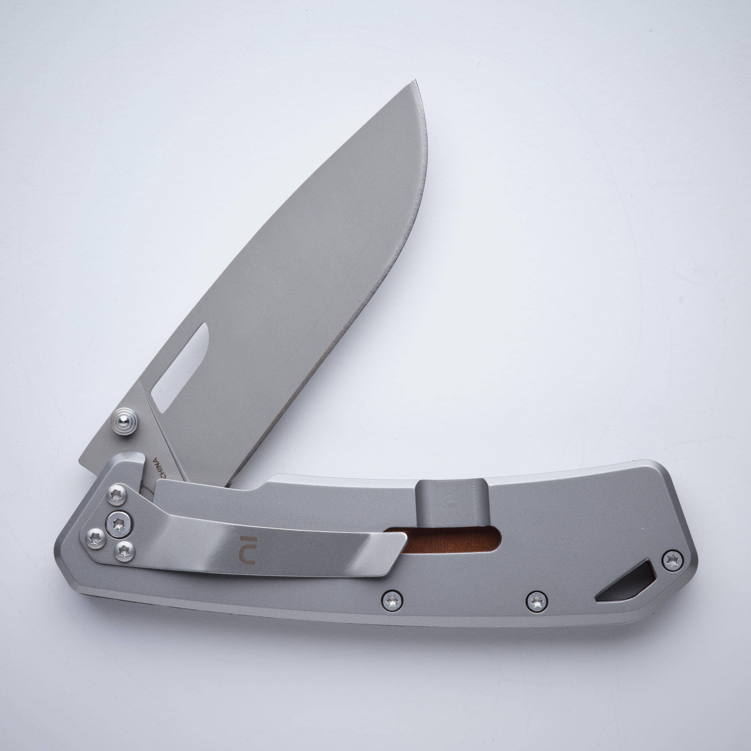 Folding hunting knife Axis 85 GRIP V2 8.5 cm - KHAKI -  2