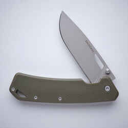 Folding hunting knife Axis 85 GRIP V2 8.5 cm - KHAKI