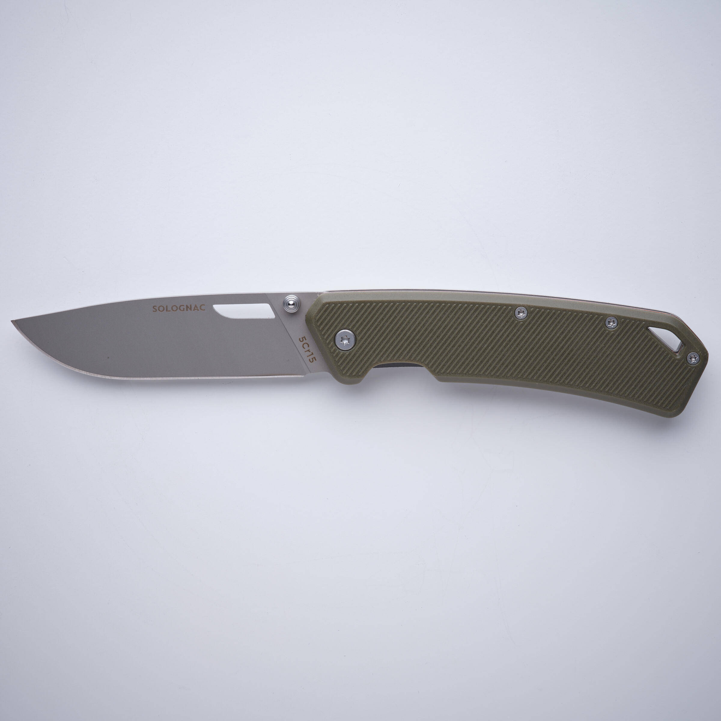 Folding hunting knife Axis 85 GRIP V2 8.5 cm - KHAKI -  3