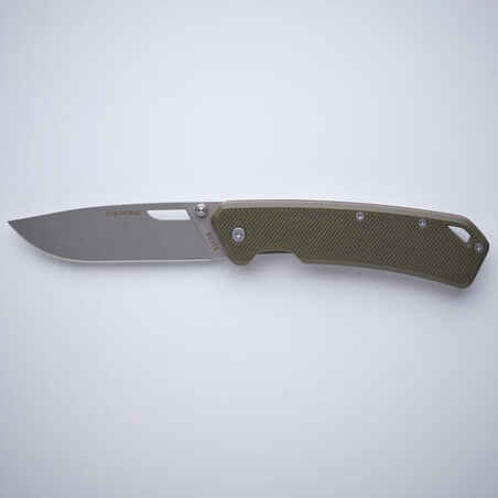 Folding hunting knife Axis 85 GRIP V2 8.5 cm - KHAKI