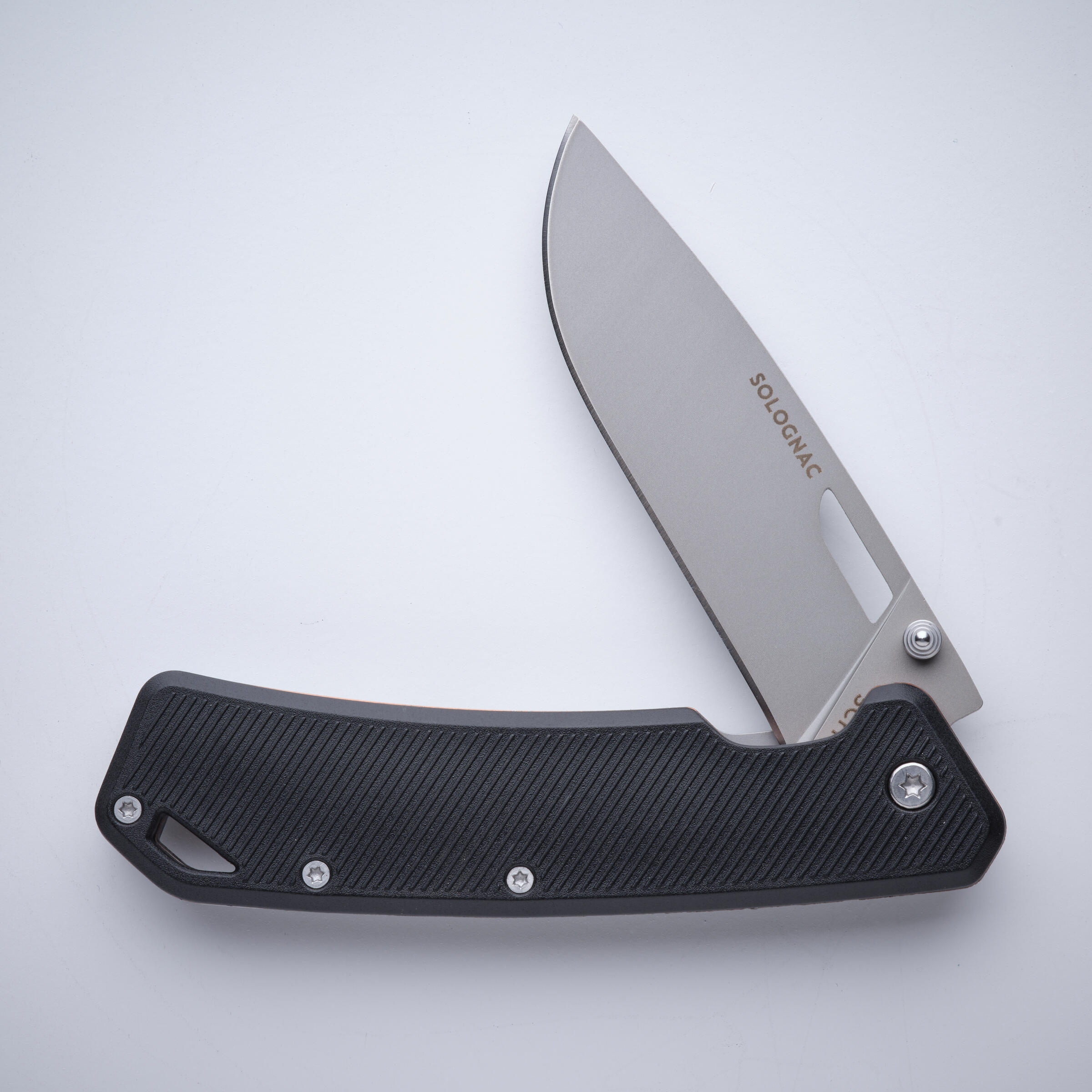 Image of Hunting Axis 85 folding knife V2 black grip