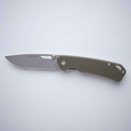 Folding hunting knife Axis 75 GRIP V2 7.5cm - KHAKI