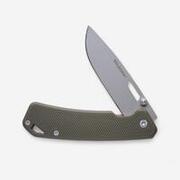 Navaja Caza Solognac Axis 75 Grip V2 Caqui Plegable Hoja7,5 cm