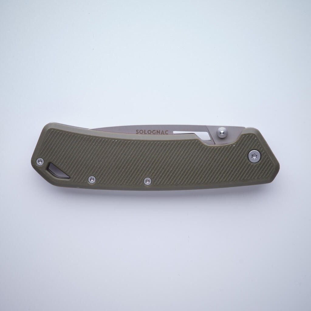 Folding hunting knife Axis 75 GRIP V2 7.5cm - Black