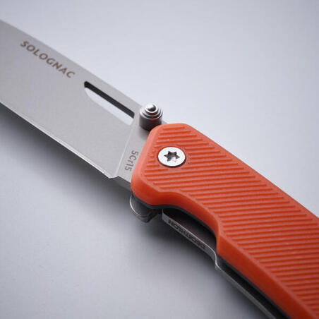 Lovački sklopivi nož s narandžastom drškom AXIS 75 V2
