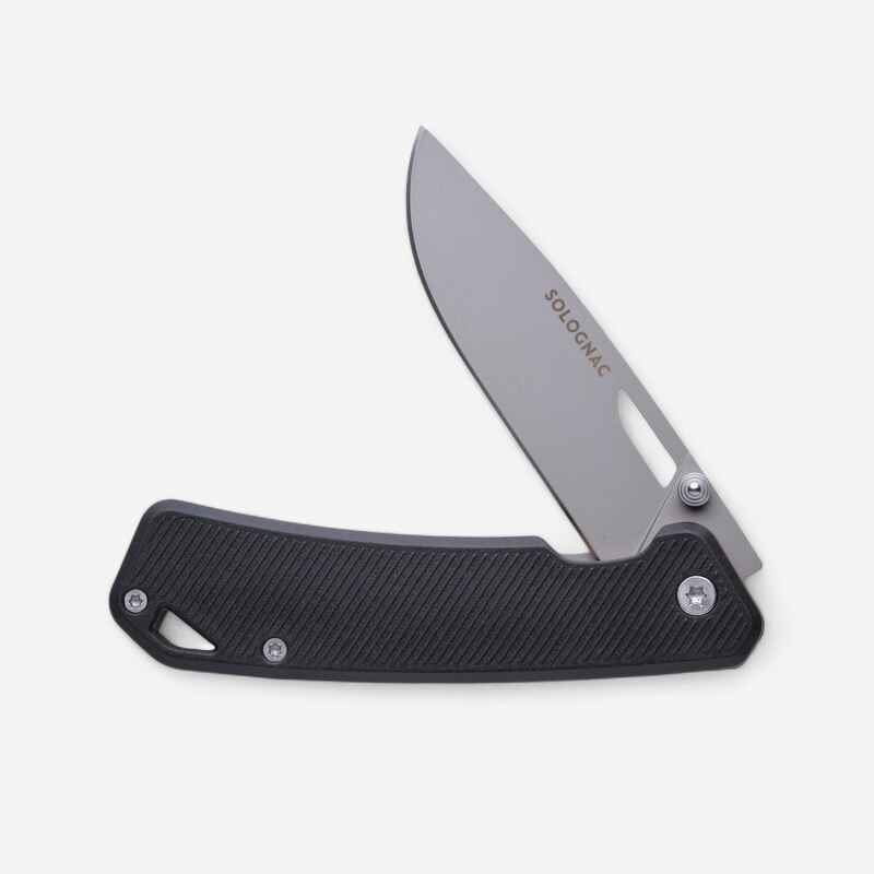 Folding hunting knife Axis 75 GRIP V2 7.5cm - Black