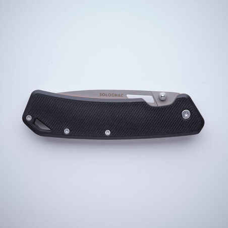 Folding hunting knife Axis 75 GRIP V2 7.5cm - Black