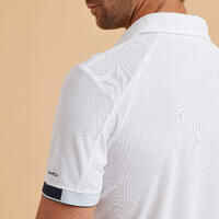 Men's Horse Riding Polo Shirt - White