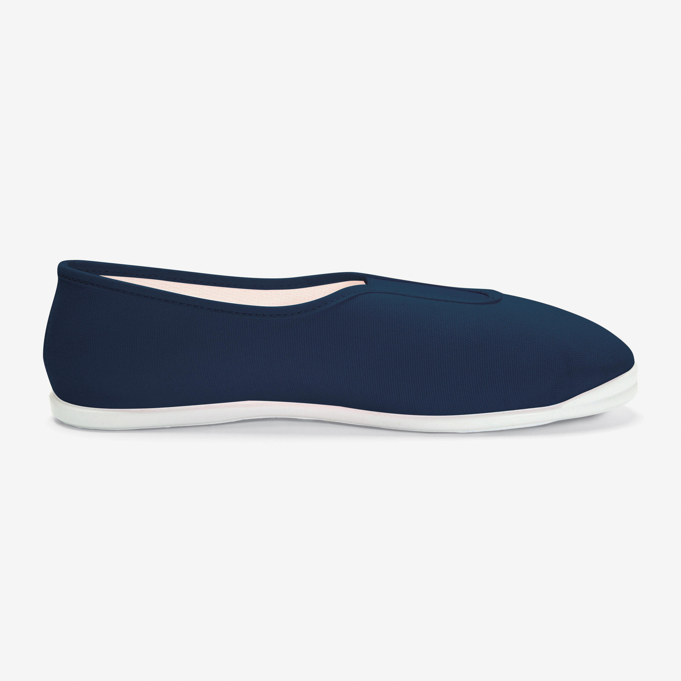 Scarpette ginnastica bambino unisex 300 tessuto azzurre 4/5
