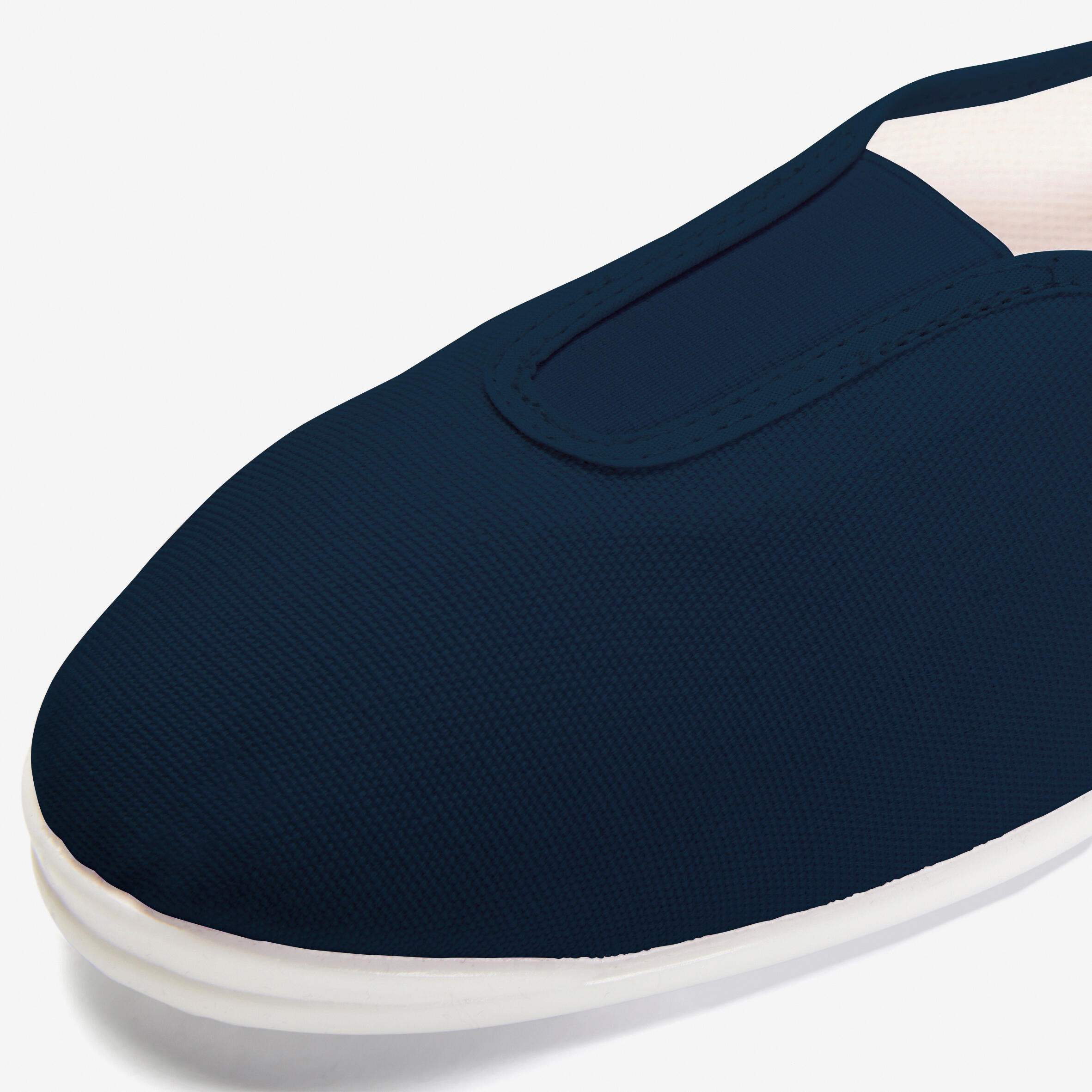 Scarpette ginnastica bambino unisex 300 tessuto azzurre 3/5