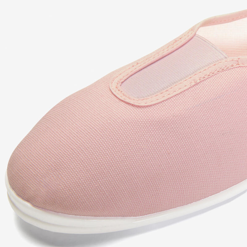 Gymnastikschuhe Stoff Kinder rosa