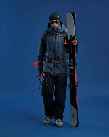 MEN’S SKI JACKET FR100 –  NAVY BLUE