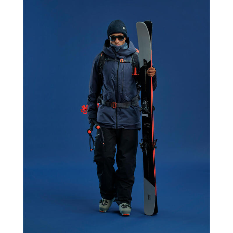 Skijacke Herren Freeride - FR100 marineblau