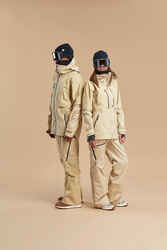 MEN'S SKI JACKET FR 900 - BEIGE