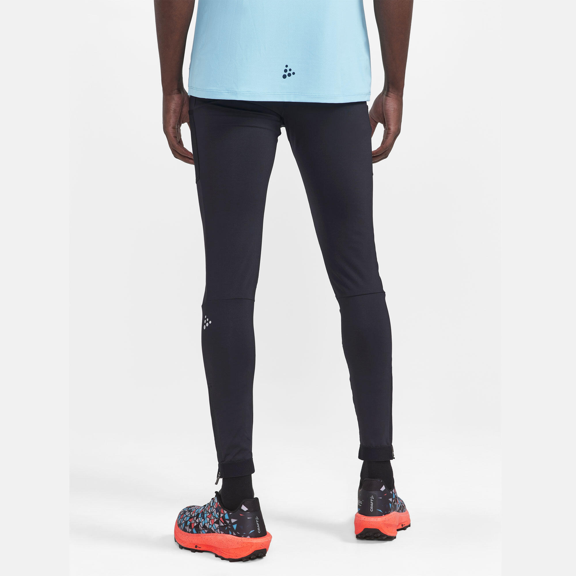 Lauftights lang Trailrunning Herren ‒ Pro Trail schwarz 2/6
